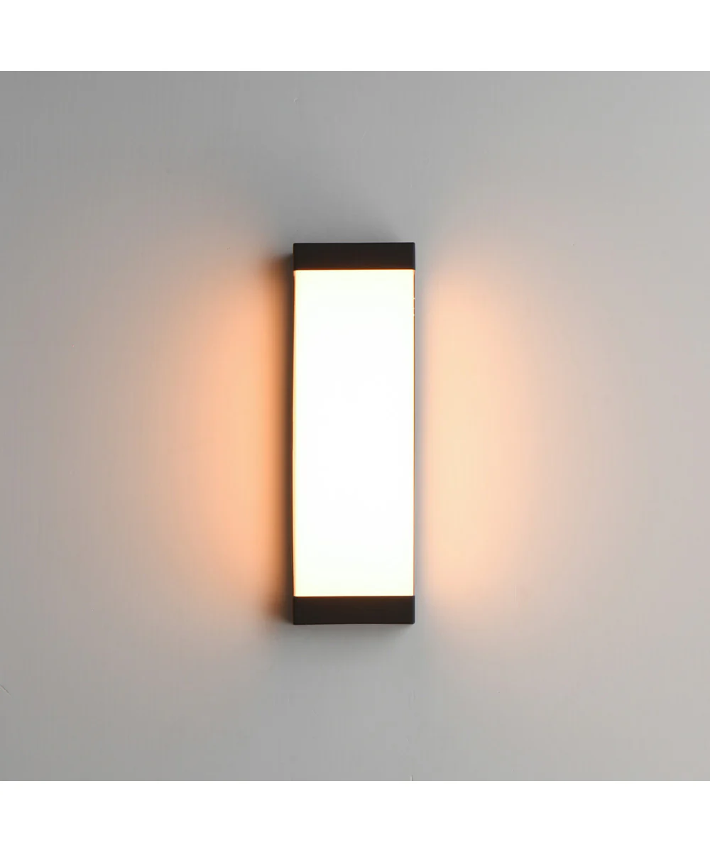 Tunnel 15-16 inch LED Outdoor Sconce Black - Image 3