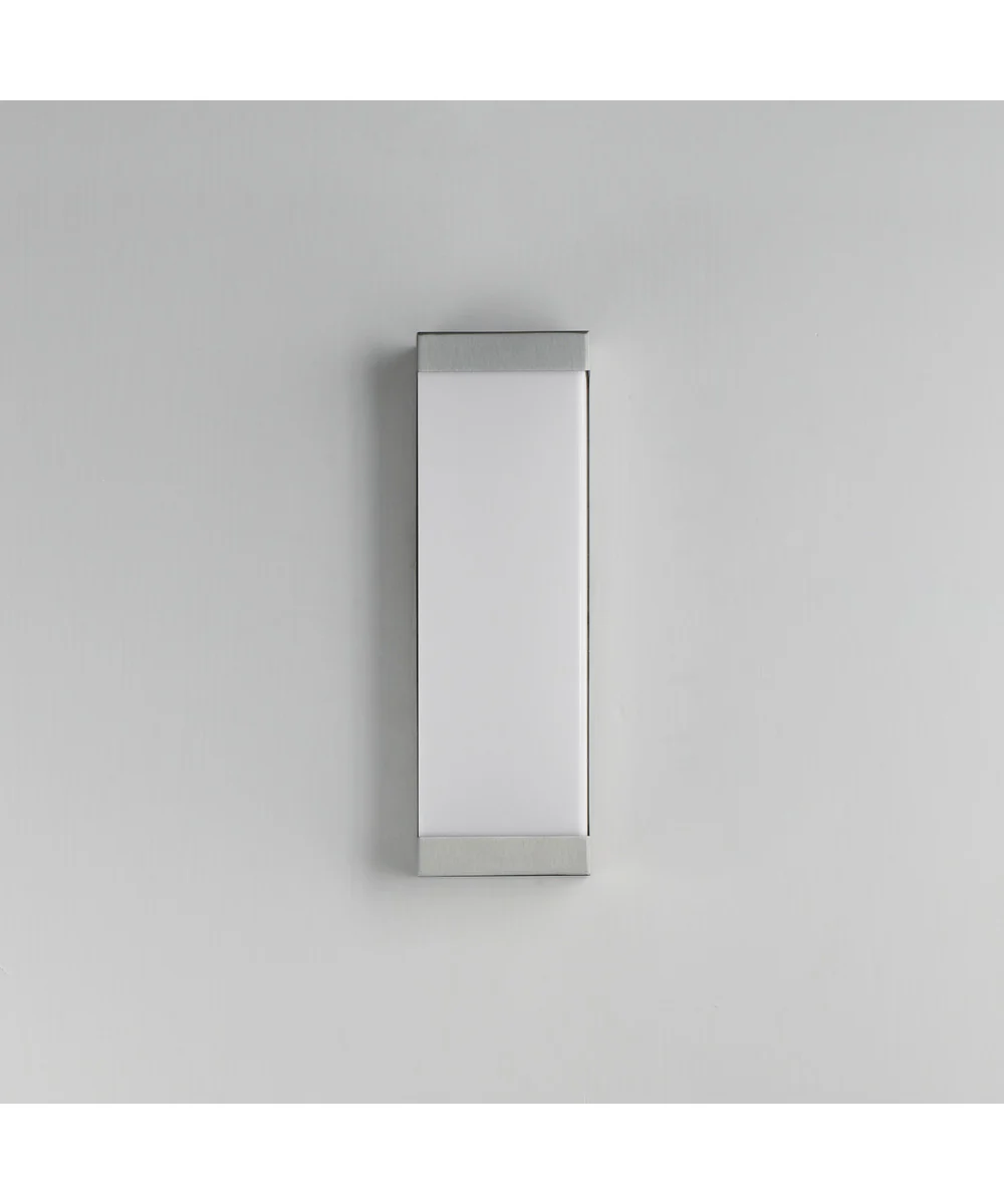 Tunnel 15-16 inch LED Outdoor Sconce Brushed Aluminum - Image 2