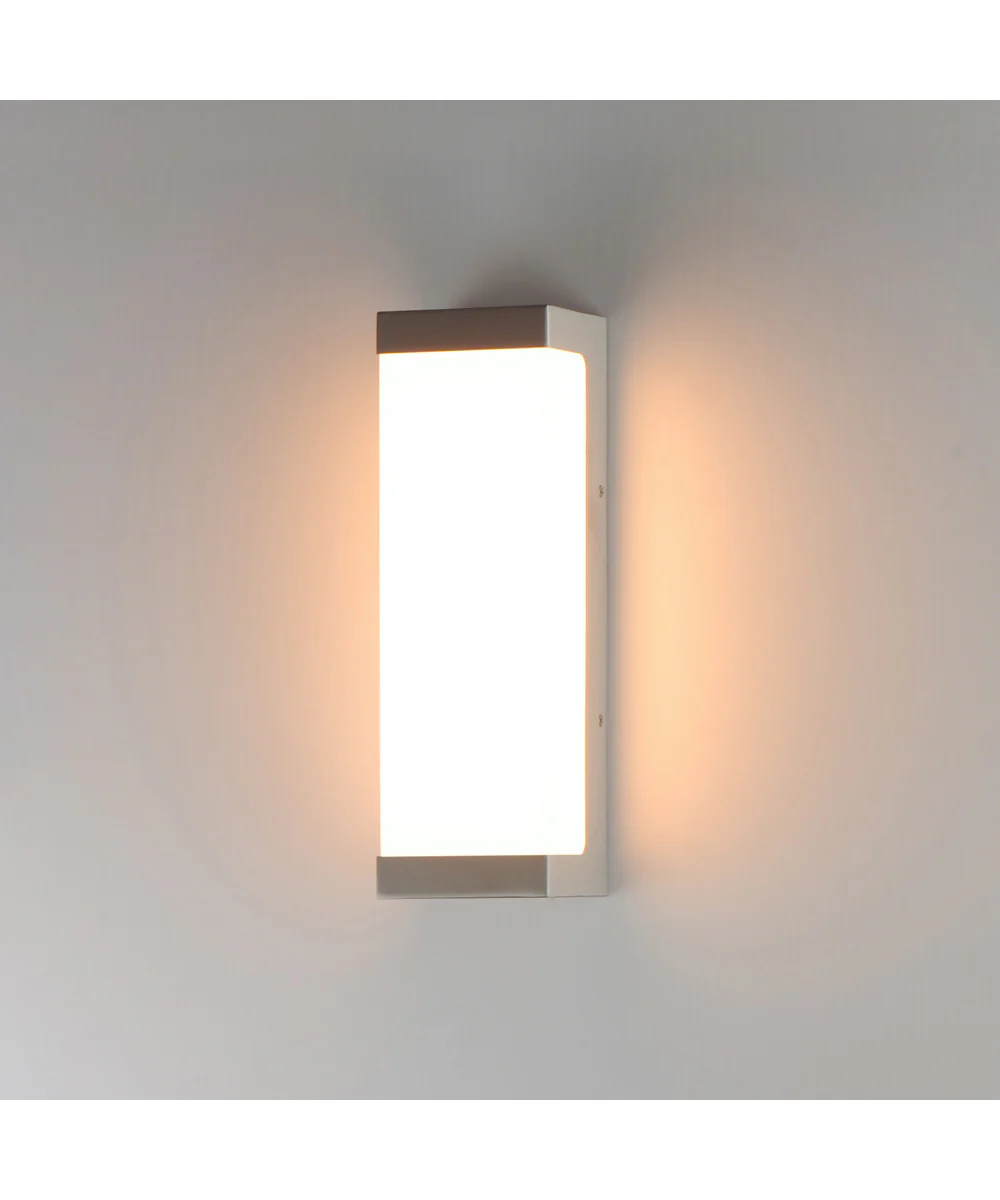 Tunnel 15-16 inch LED Outdoor Sconce Brushed Aluminum - Image 5