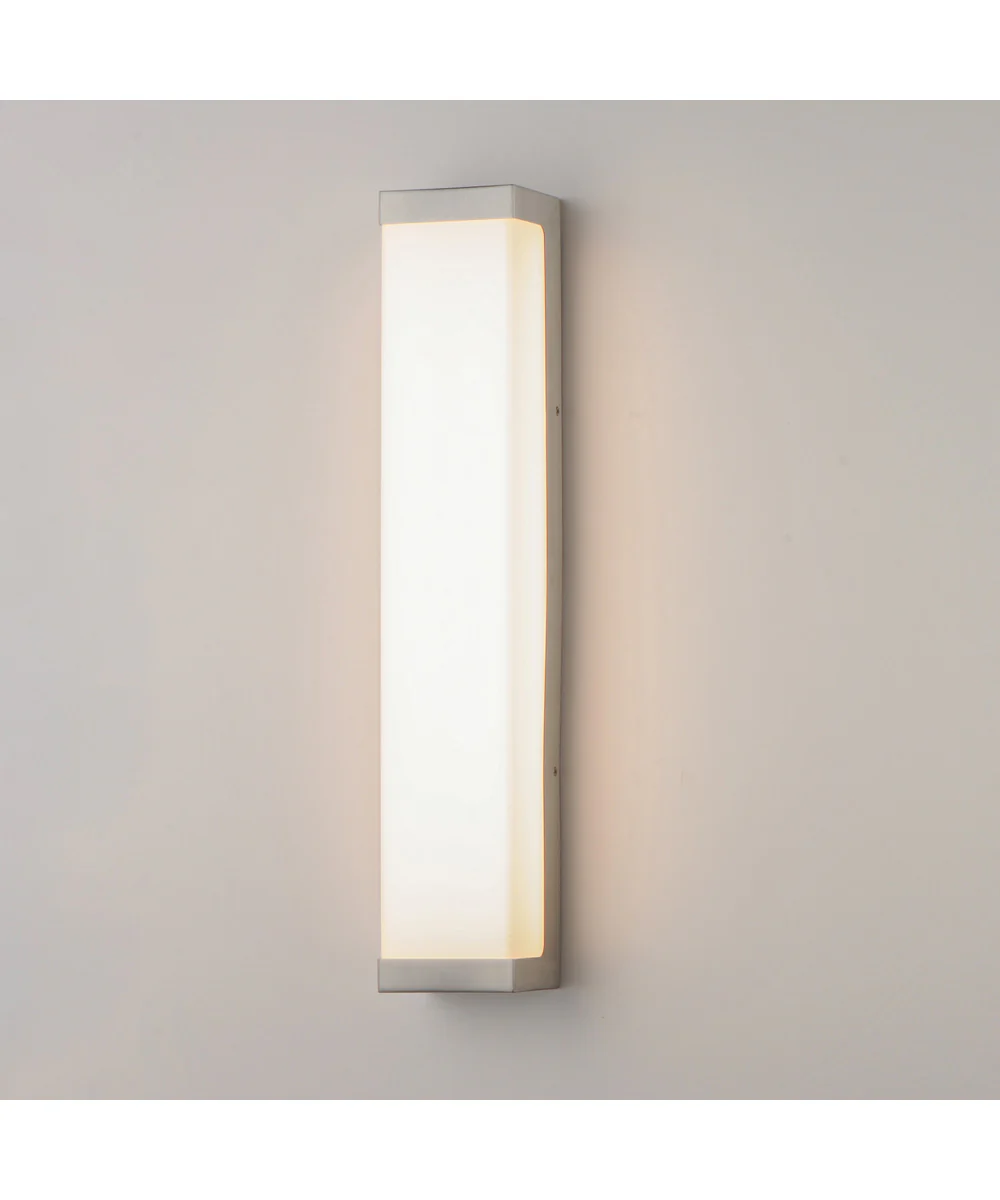 Tunnel 26-28 inch LED Outdoor Sconce Brushed Aluminum - Image 4