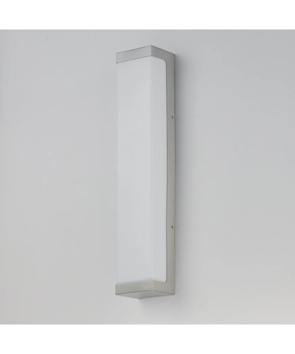 Tunnel 26-28 inch LED Outdoor Sconce Brushed Aluminum - Image 5