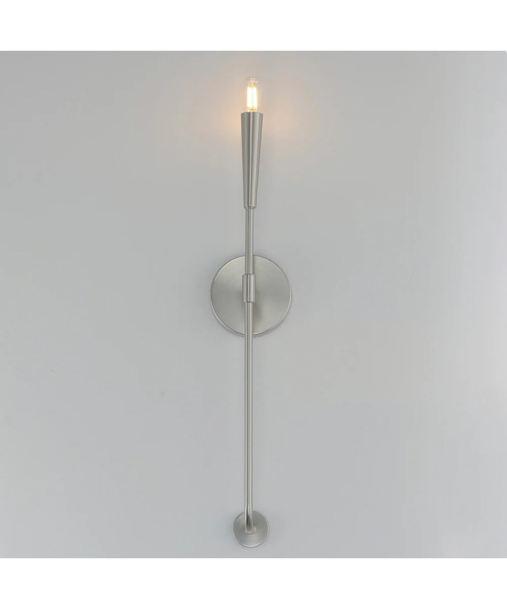 Vela 1-Light Sconce Satin Nickel - Image 3