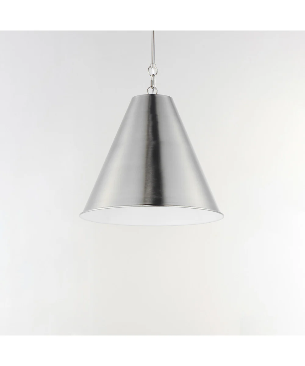 Veritas 18 inch 1-Light Pendant Satin Nickel - Image 2