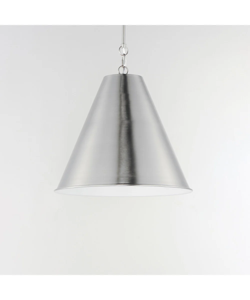 Veritas 18 inch 1-Light Pendant Satin Nickel - Image 3
