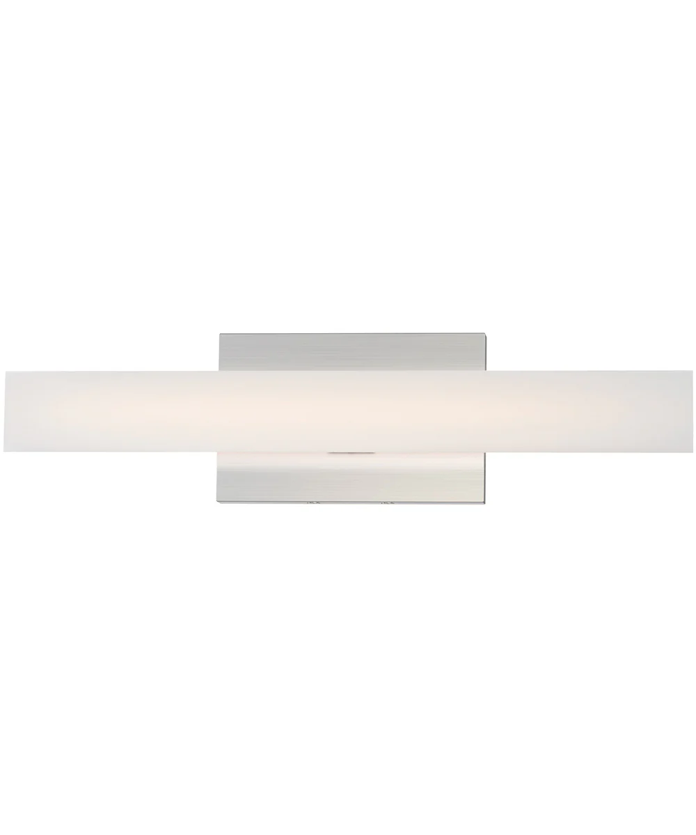 Vogue 18 inch 5CCT LED Vanity Satin Nickel