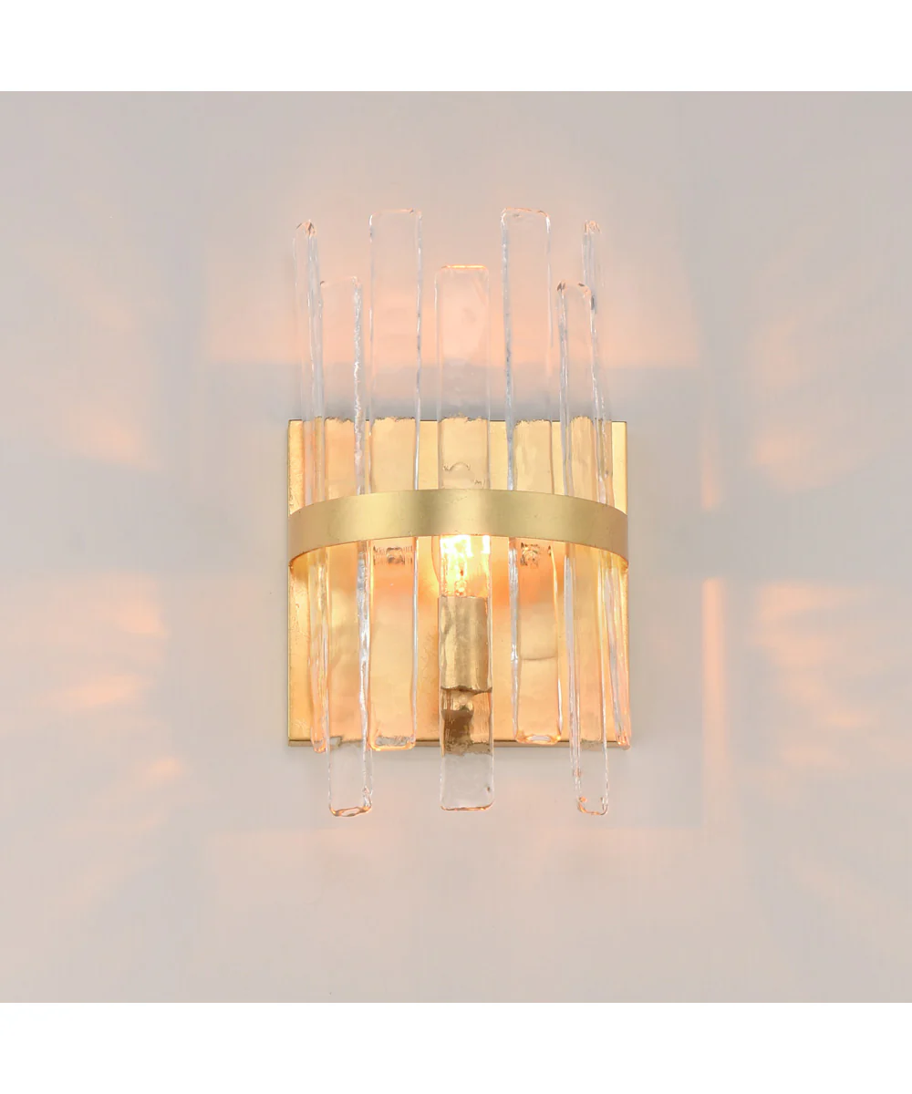 Warren 1-Light Wall Sconce Gold Leaf - Image 3