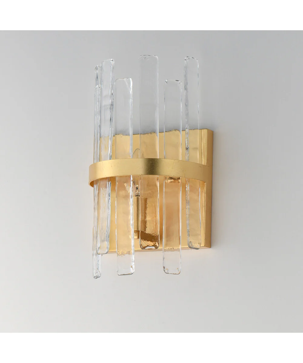 Warren 1-Light Wall Sconce Gold Leaf - Image 4