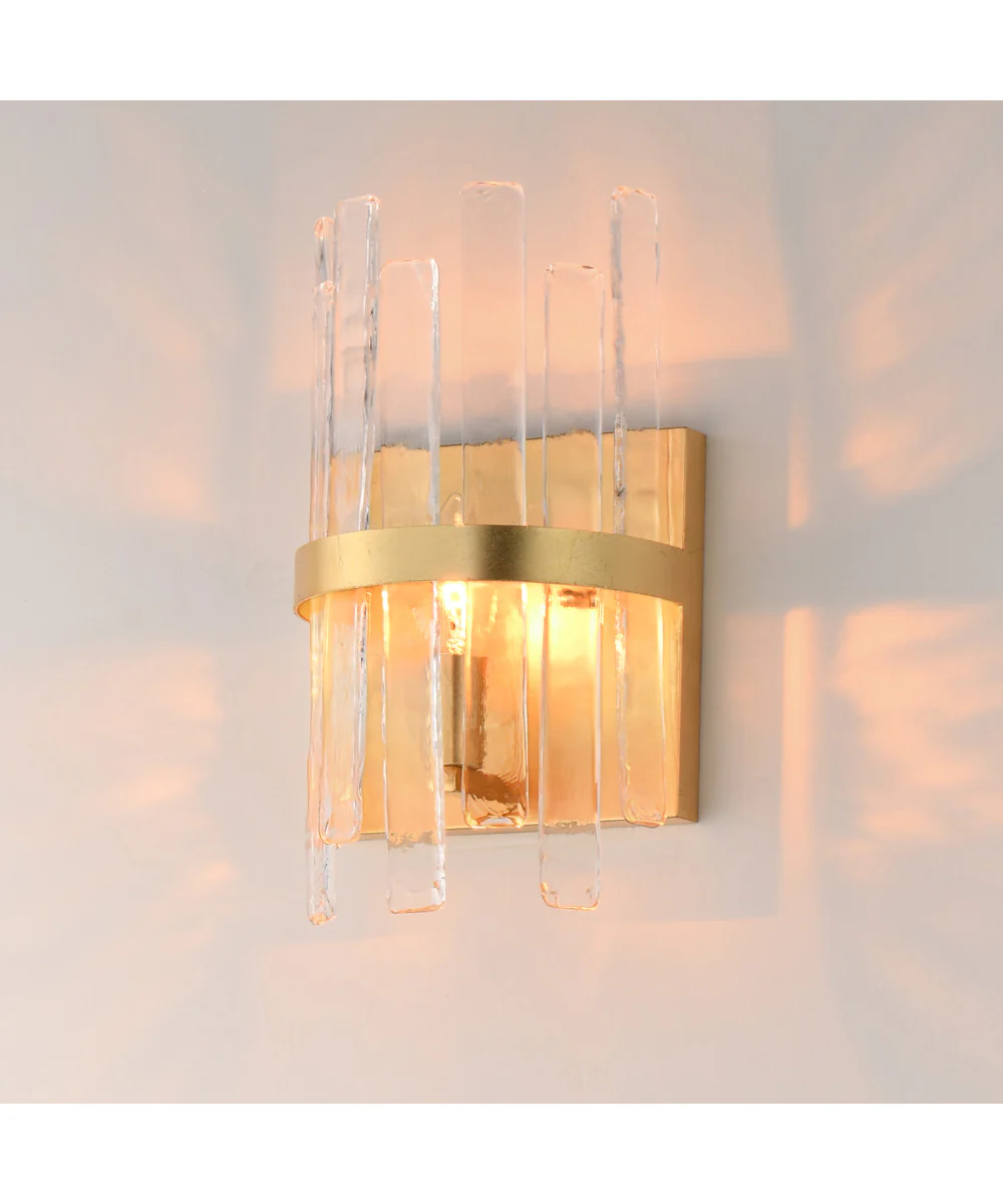 Warren 1-Light Wall Sconce Gold Leaf - Image 5