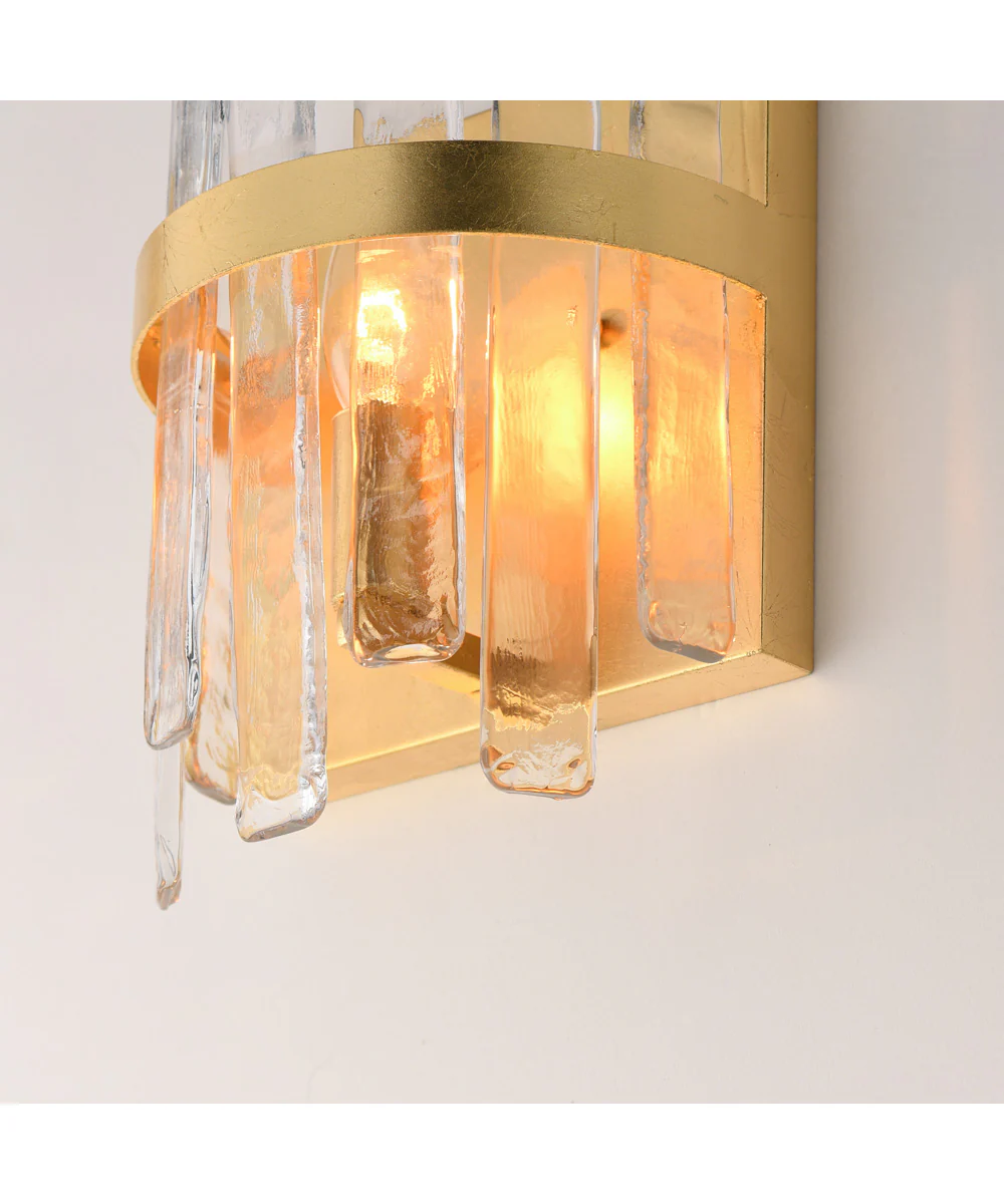 Warren 1-Light Wall Sconce Gold Leaf - Image 6