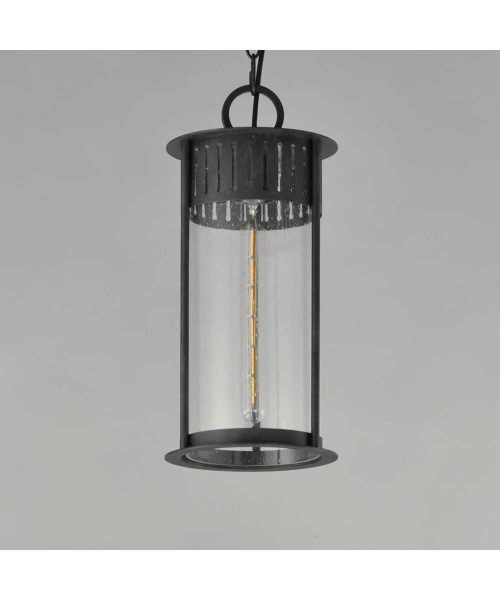 Windsor 1-Light Outdoor Pendant Black Patina - Image 2