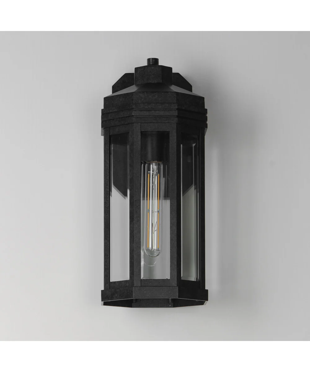 Wright 1-Light Outdoor Wall Sconce Black Patina - Image 2