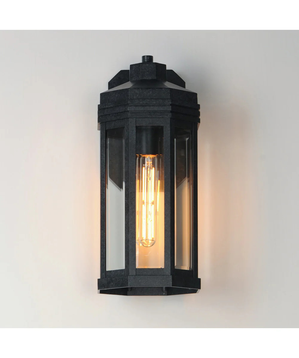 Wright 1-Light Outdoor Wall Sconce Black Patina - Image 3
