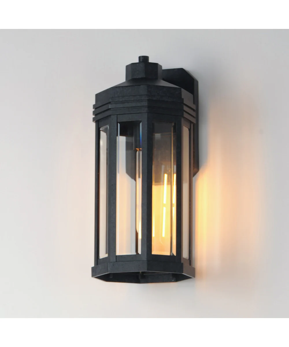Wright 1-Light Outdoor Wall Sconce Black Patina - Image 5