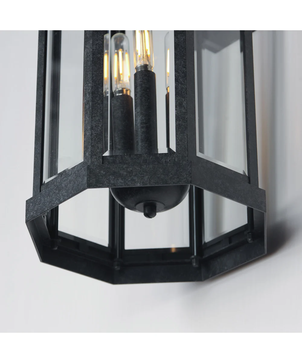 Wright 3-Light Outdoor Wall Sconce Black Patina - Image 6