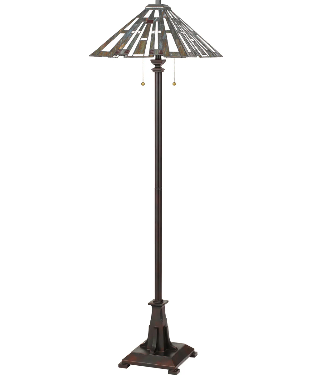 Maybeck Medium 2-light Floor Lamp Valiant Bronze - Image 3