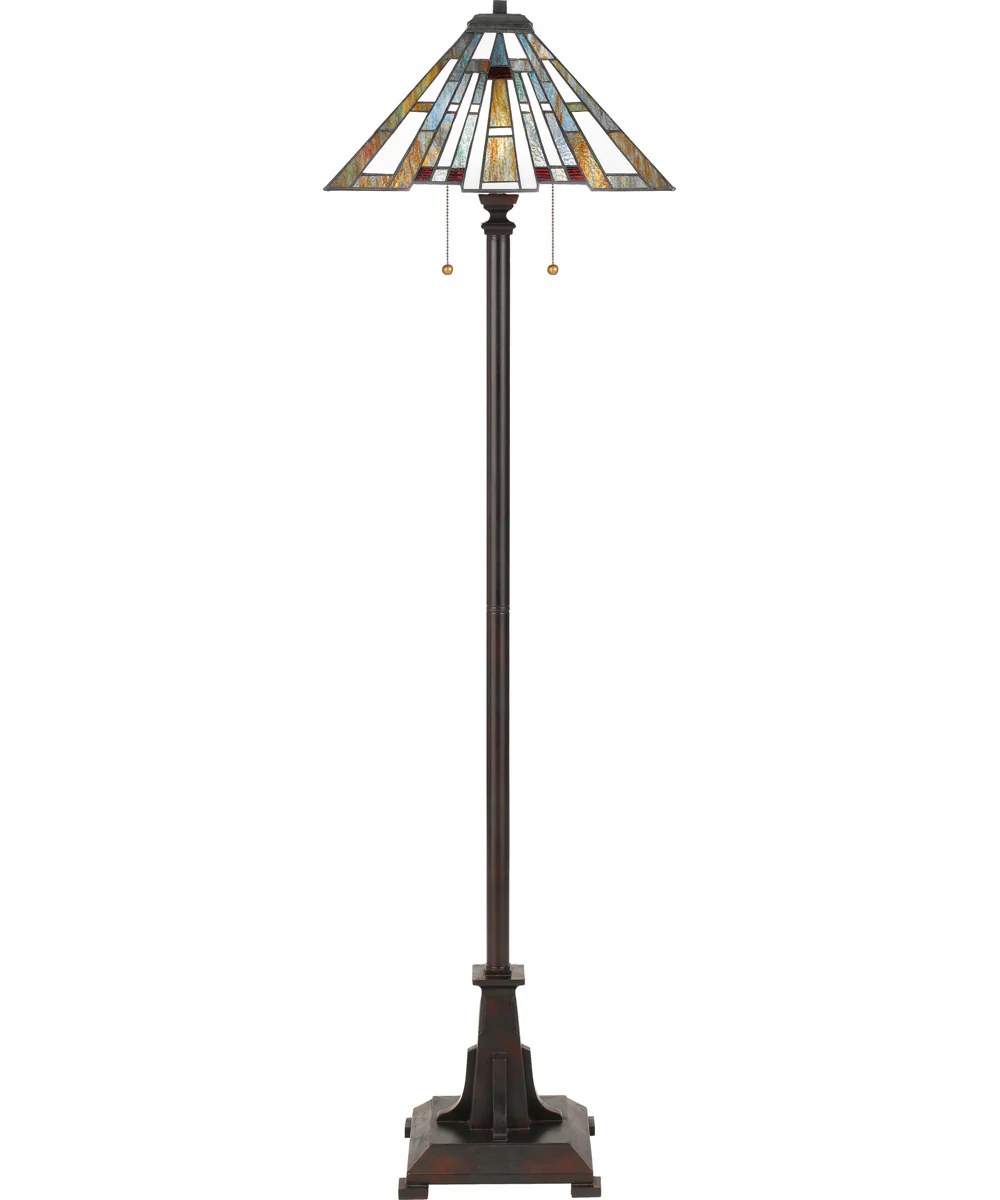 Maybeck Medium 2-light Floor Lamp Valiant Bronze - Image 4