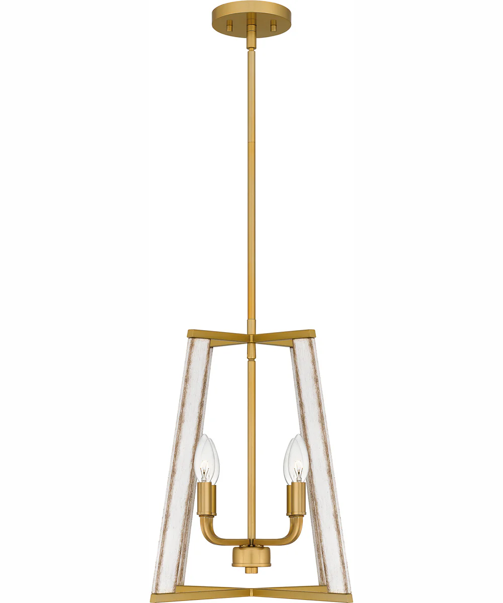 Mayline Large 4-light Pendant Light Gold - Image 4