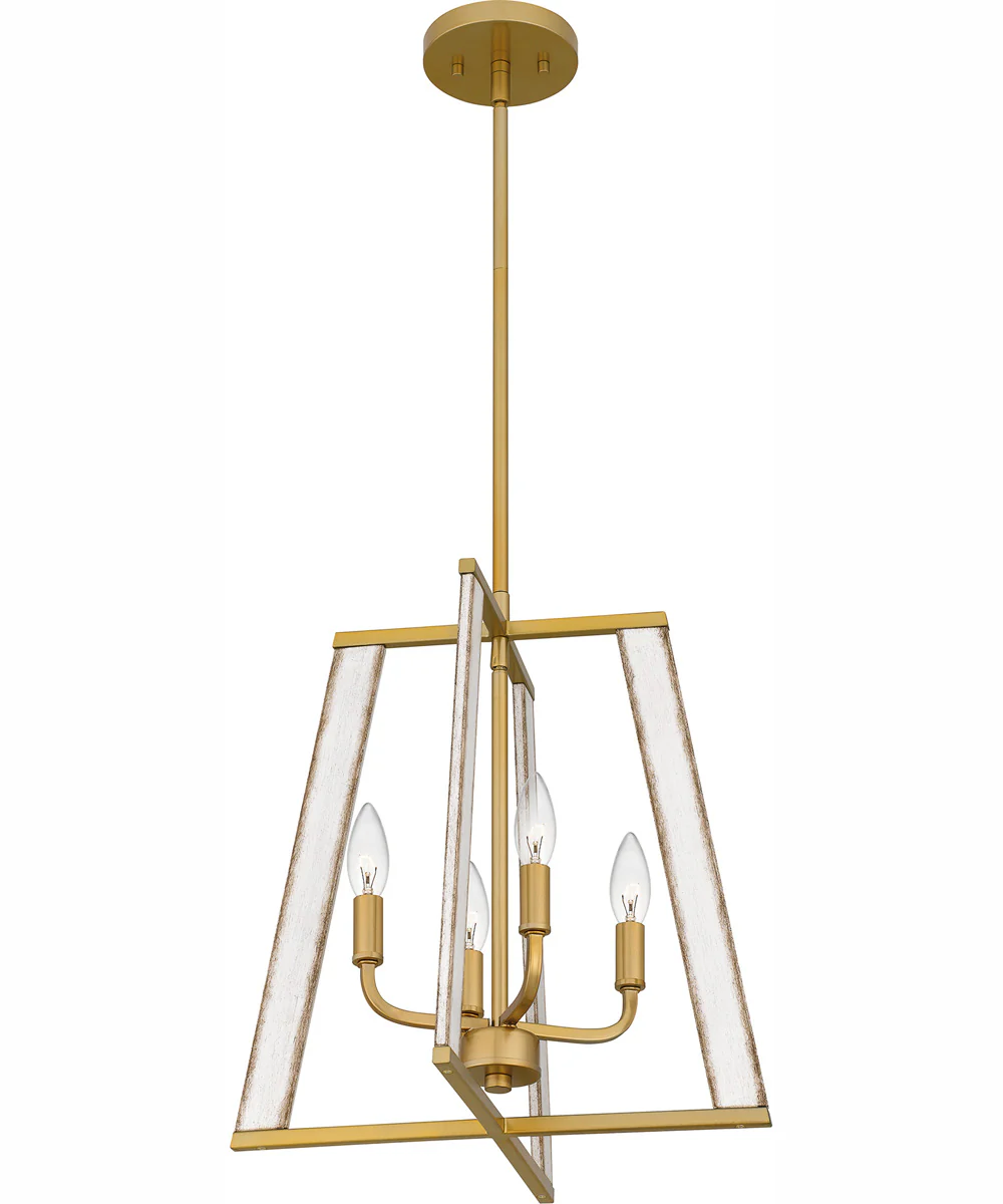 Mayline Large 4-light Pendant Light Gold - Image 5