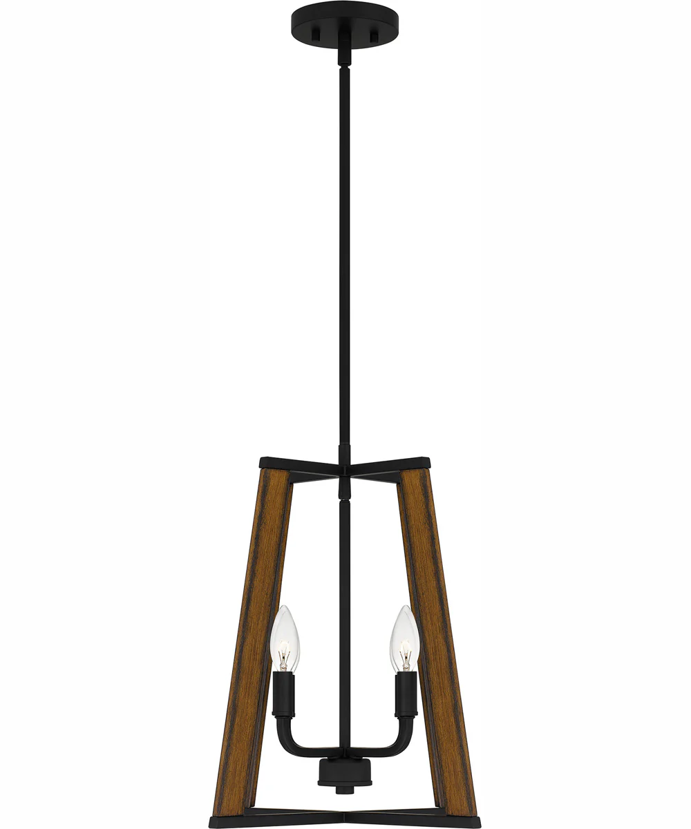 Mayline Large 4-light Pendant Matte Black - Image 4