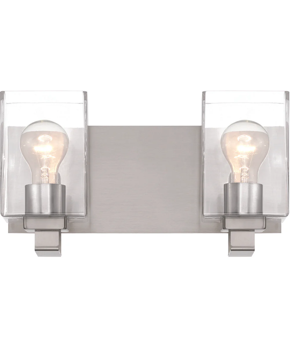 McClane 2-Light Lighting Brushed Polished Nickel - Image 4