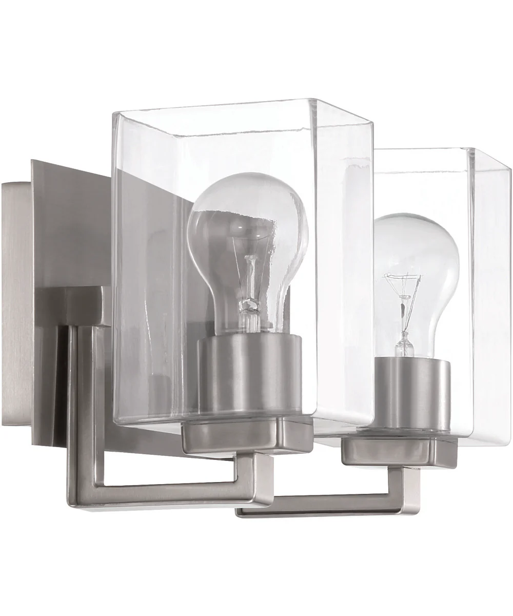 McClane 2-Light Lighting Brushed Polished Nickel - Image 5