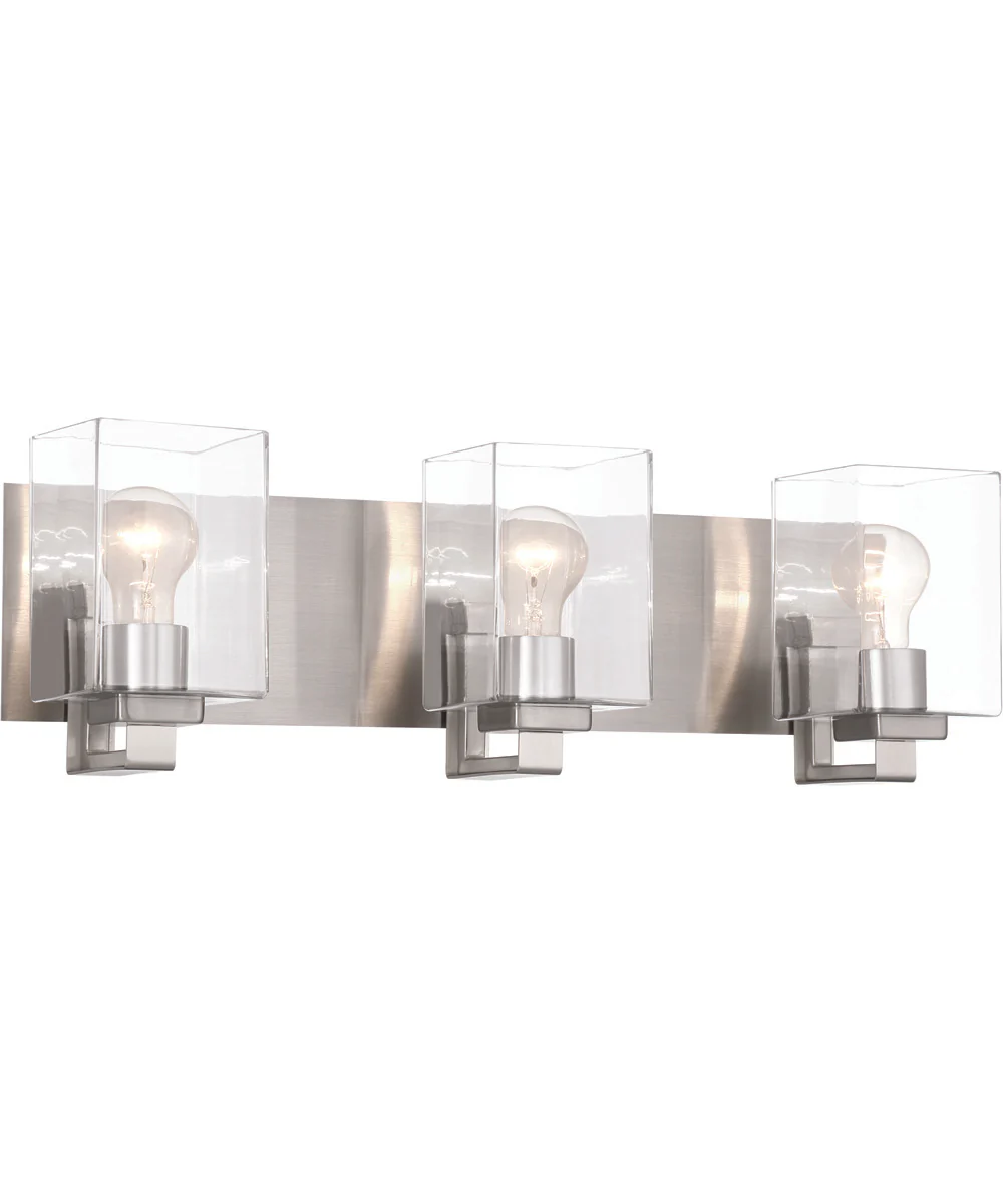 McClane 3-Light Lighting Brushed Polished Nickel - Image 2