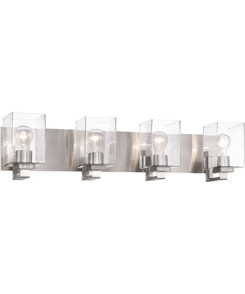 McClane 4-Light Lighting Brushed Polished Nickel - Image 3