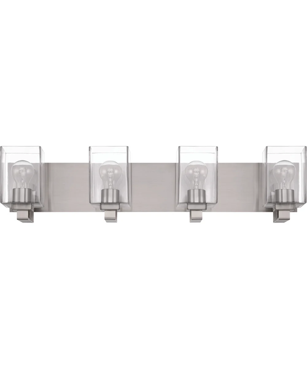 McClane 4-Light Lighting Brushed Polished Nickel - Image 4