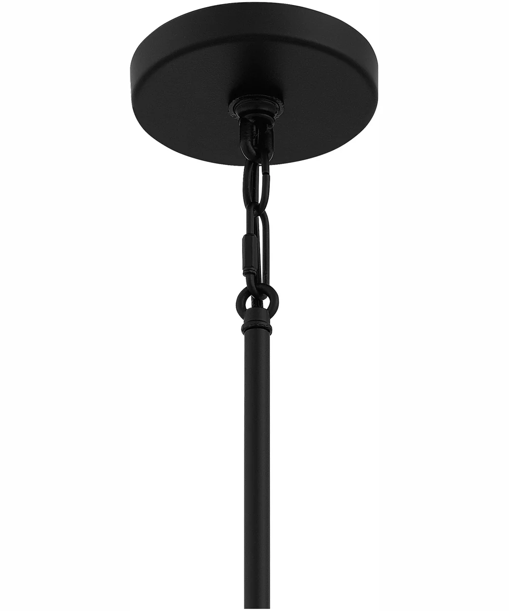 McIntire Large 3-light Pendant Matte Black - Image 7
