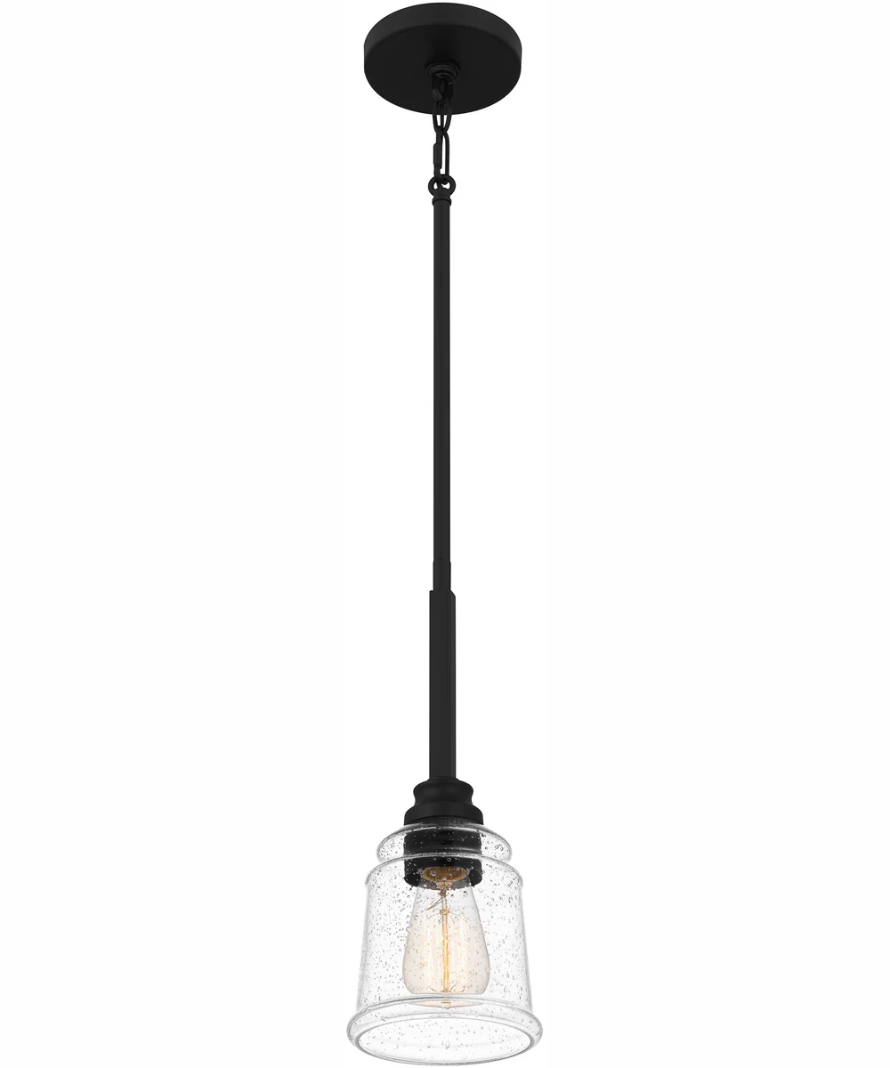 McIntire Small 1-light Mini Pendant Matte Black - Image 5