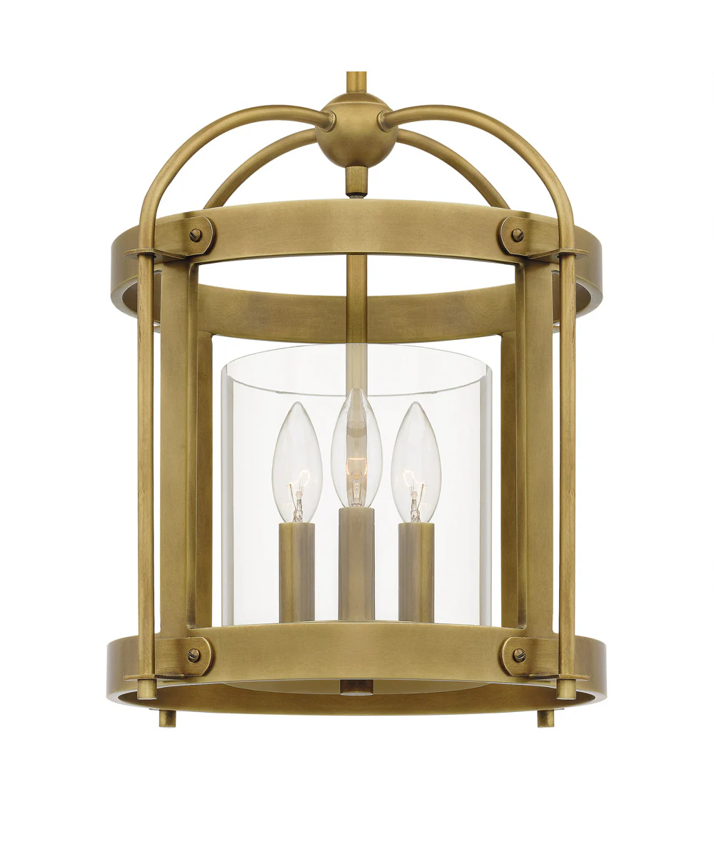McPherson 3-light Pendant Weathered Brass - Image 6