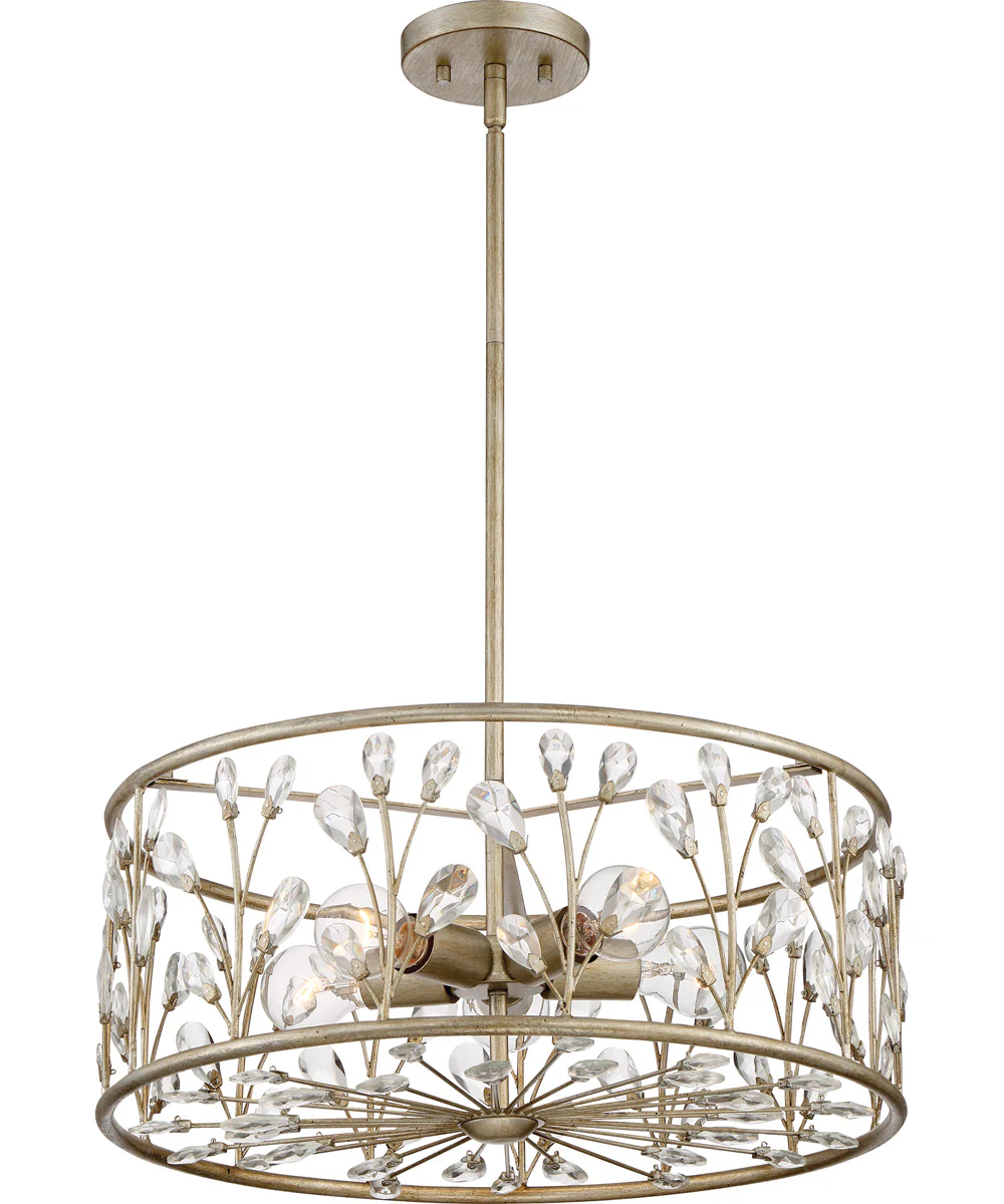 Meadow Lane 5-light Pendant Vintage Gold - Image 5