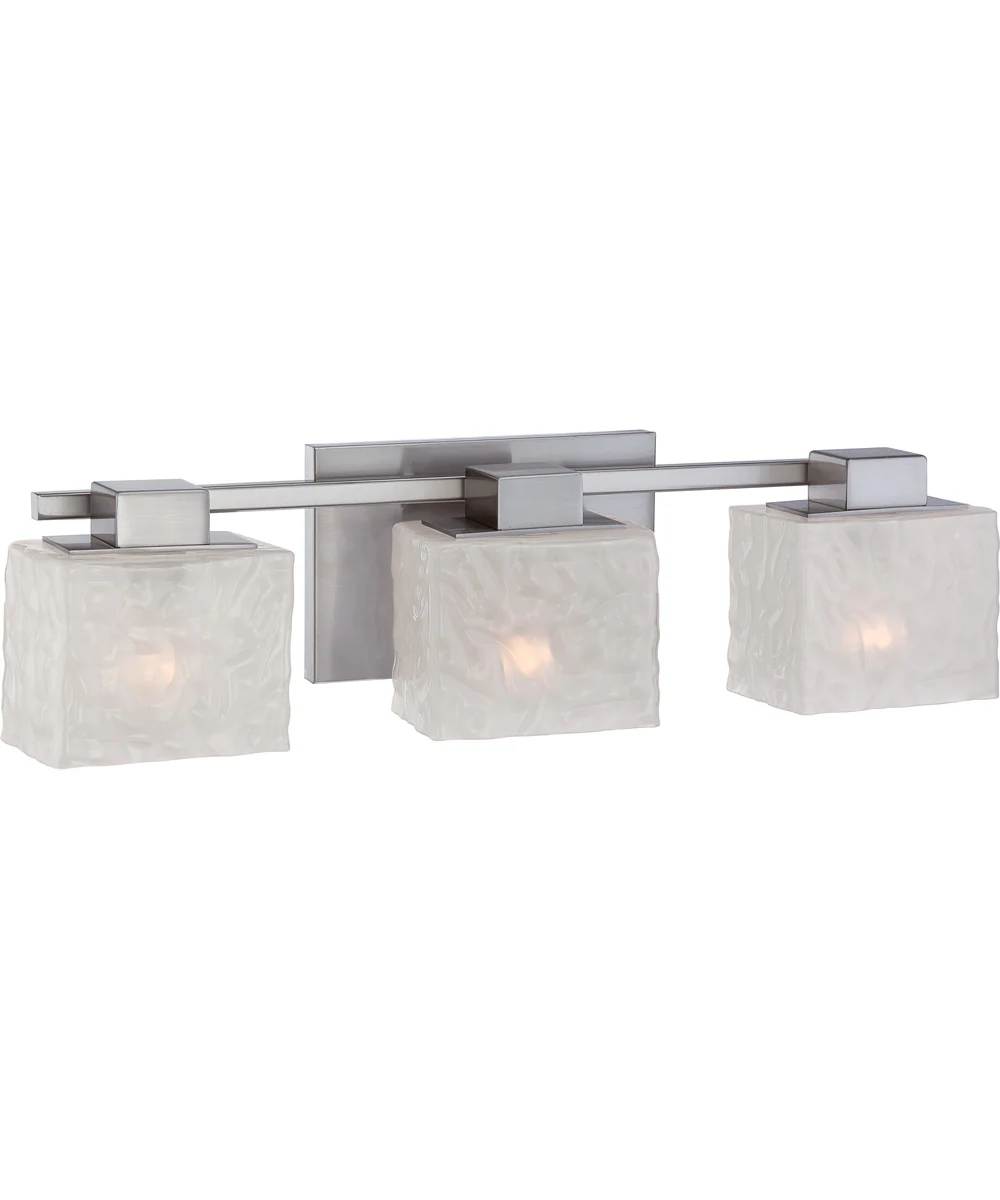 Melody Large 3-light Bath Light Brushed Nickel - Image 4