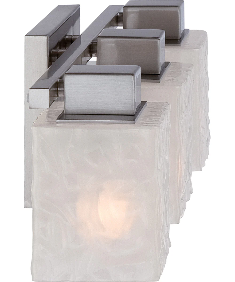 Melody Large 3-light Bath Light Brushed Nickel - Image 5