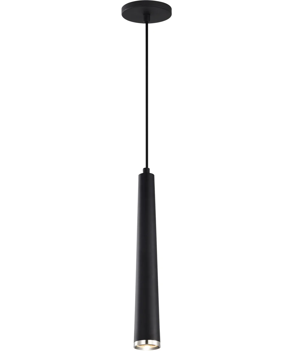 Melrose Pendant Matte Black / Brushed Nickel - Image 2