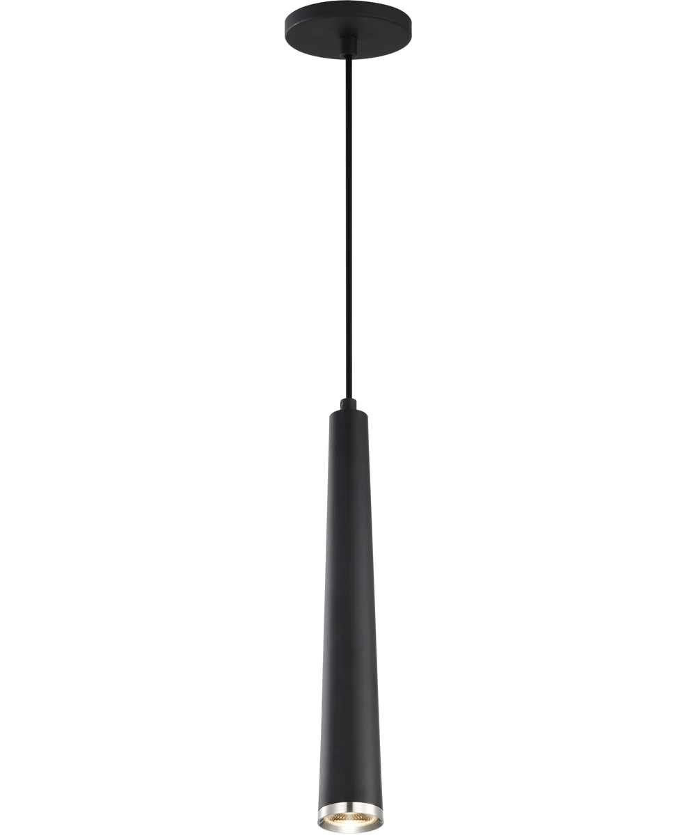 Melrose Pendant Matte Black / Brushed Nickel - Image 4