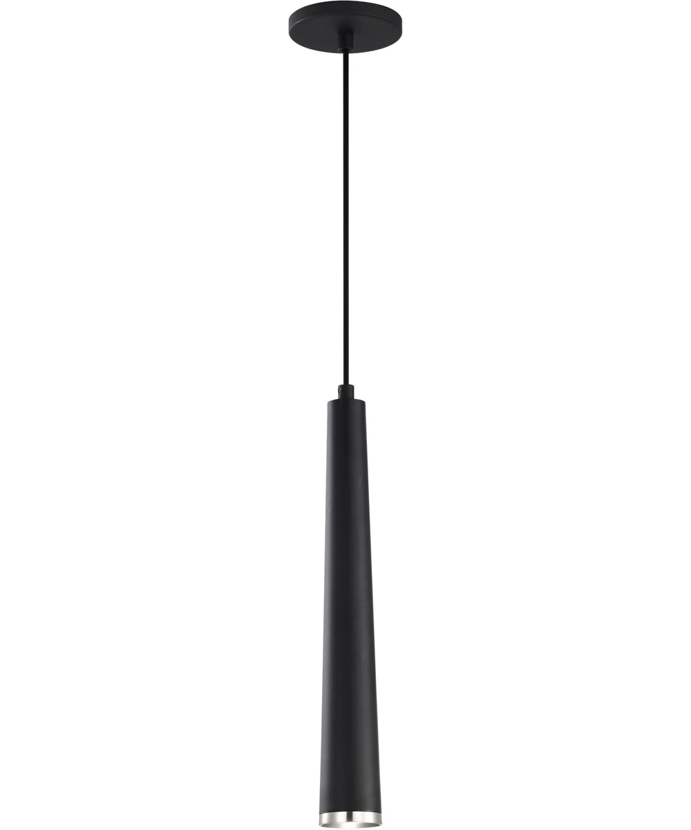 Melrose Pendant Matte Black / Brushed Nickel - Image 6