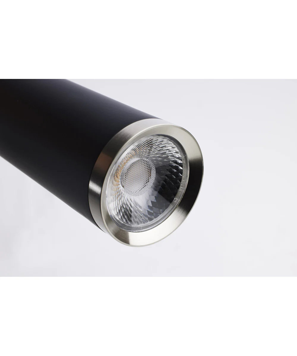 Melrose Pendant Matte Black / Brushed Nickel - Image 7