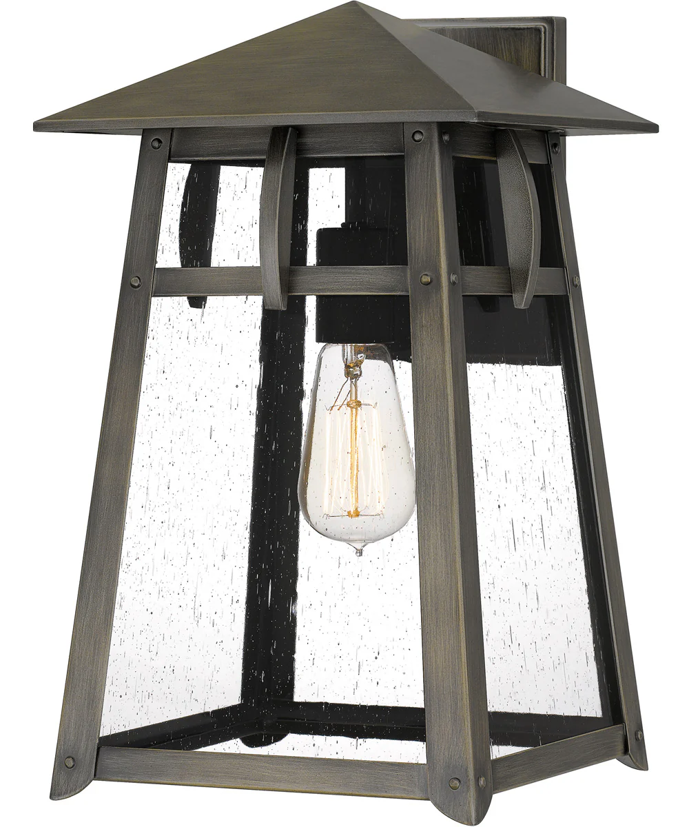 Merle Large 1-light Outdoor Wall Light  Coastal Armour Aluminum Burnished Bronze - Image 2