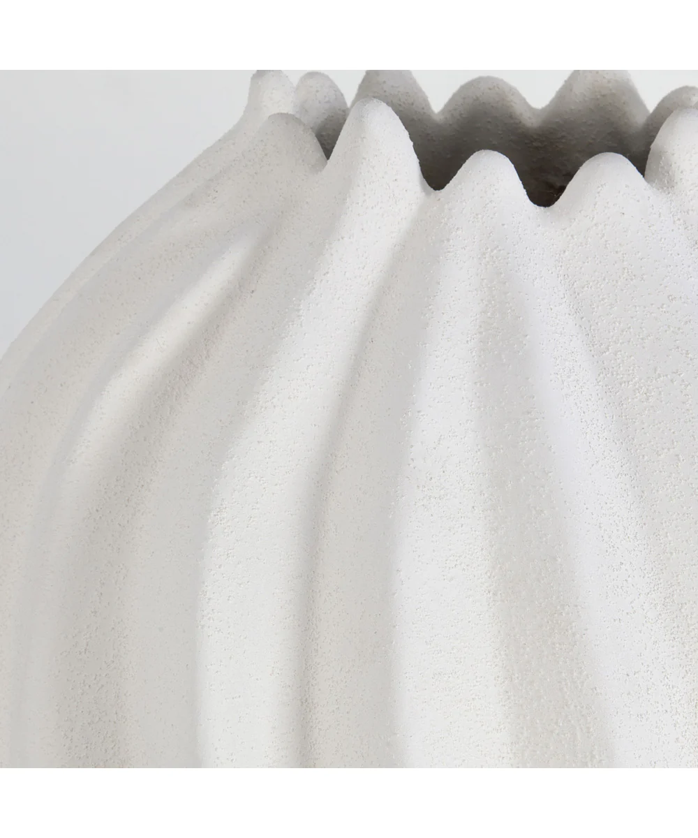 Merritt White Floor Vase - Image 3