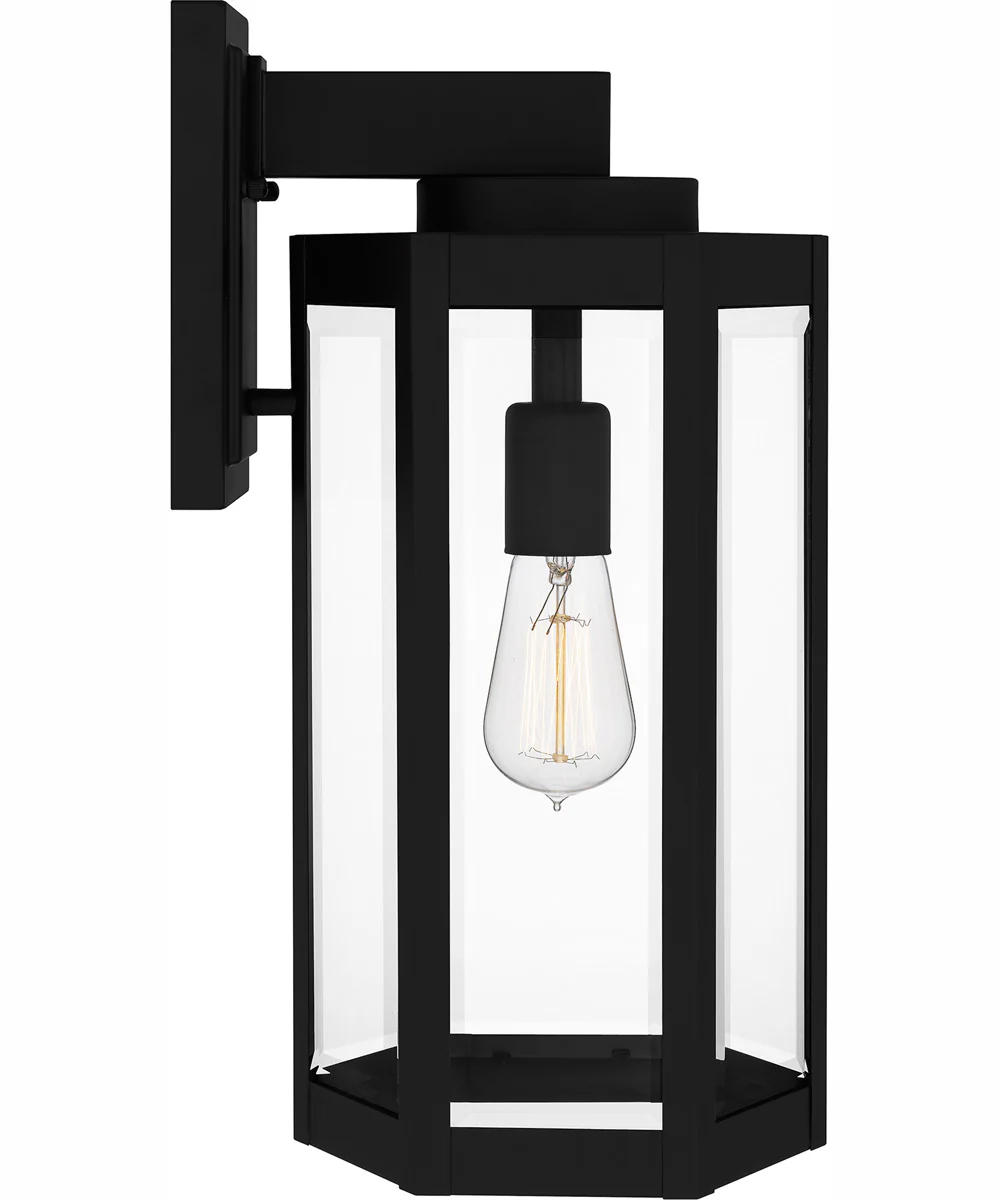 Mesnick Large 1-light Outdoor Wall Light Matte Black - Image 5