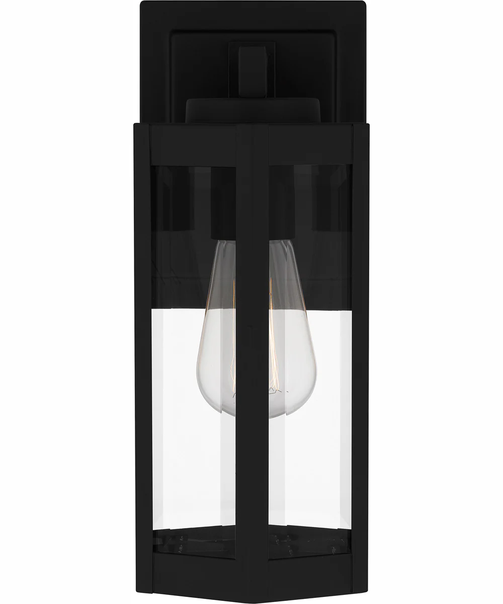 Mesnick Small 1-light Outdoor Wall Light Matte Black - Image 4