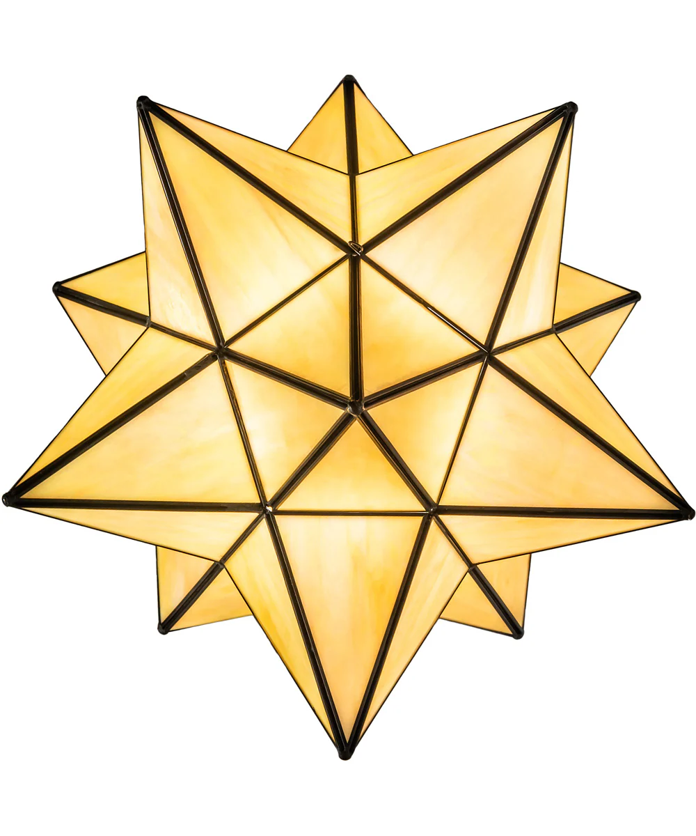 18"W Moravian Star Pendant - Image 4