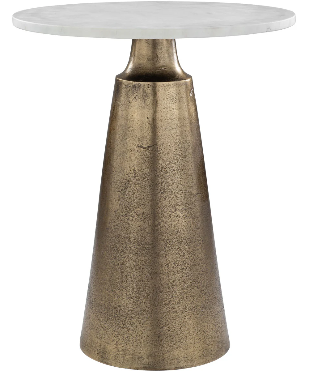 Midsummer Antique Brass Accent Table - Image 3