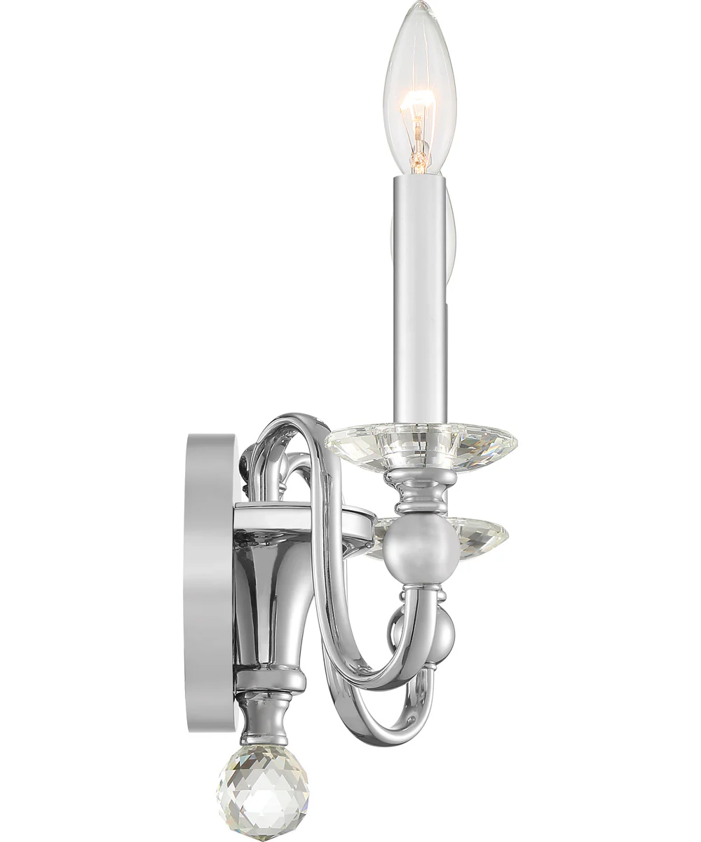 Mila Small 2-light Wall Sconce Polished Chrome - Image 6