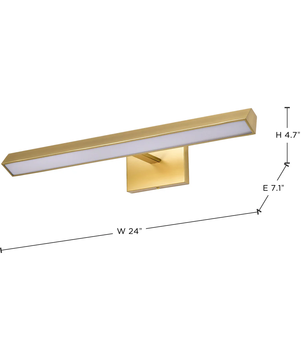 Mila  Vanity & Wall Vintage Brass - Image 11