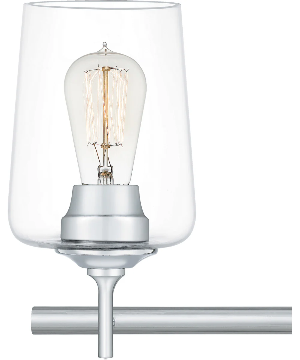 Miller Extra Large 4-light Bath Light Polished Chrome - Image 6