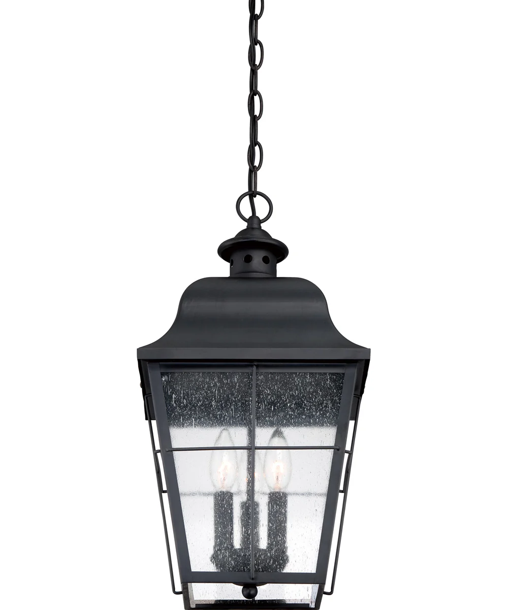 Millhouse Large 3-light Outdoor Pendant Light Mystic Black - Image 5