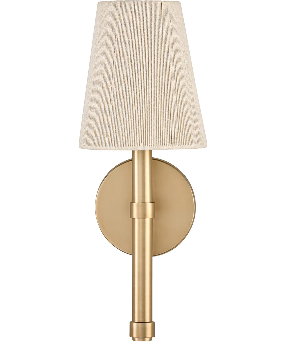 Mira 1-Light Sconce Matte Brass - Image 3