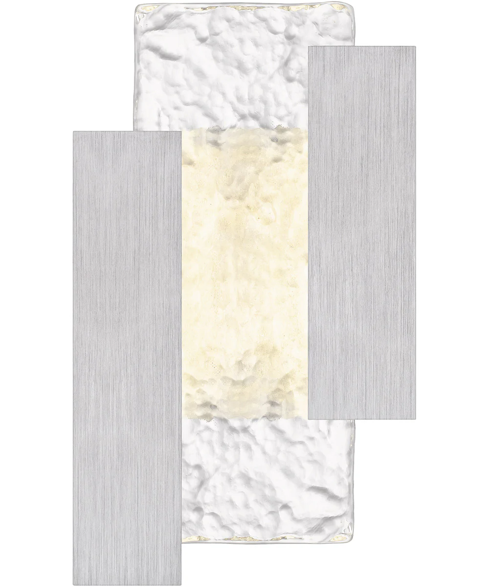 Miranda Medium Outdoor Wall Light Brushed Aluminum - Image 4
